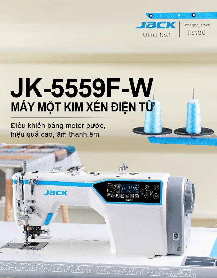 MÁY MAY 1 KIM XÉN ĐIỆN TỬ JK 5559F-W